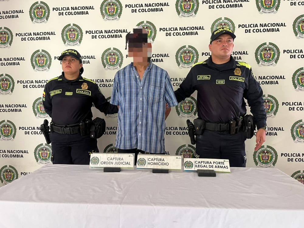Cayó presunto homicida en Bucaramanga, tenía más antecedentes imagen de la publicación
