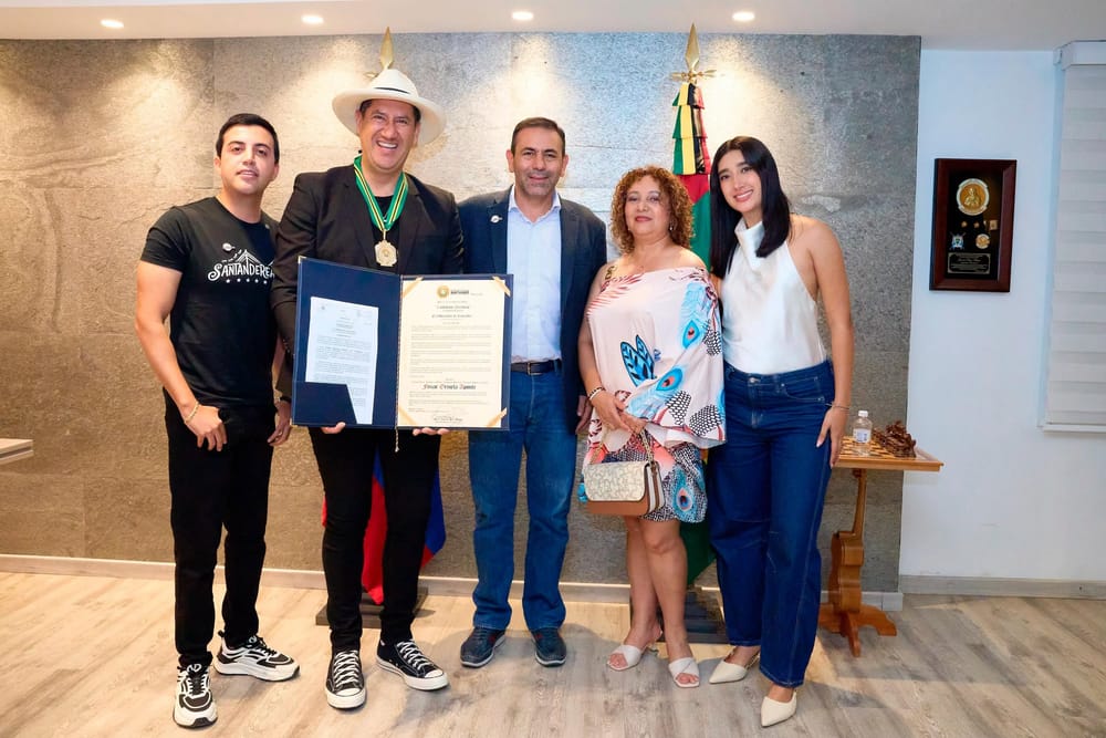 Gobernación de Santander exalta a Heredero imagen de la publicación