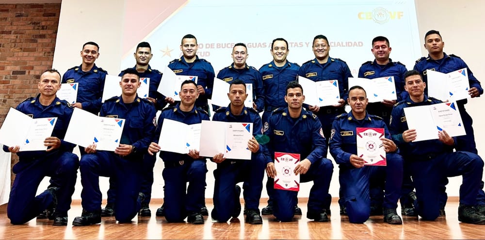 Especialización a Bomberos de Floridablanca imagen de la publicación