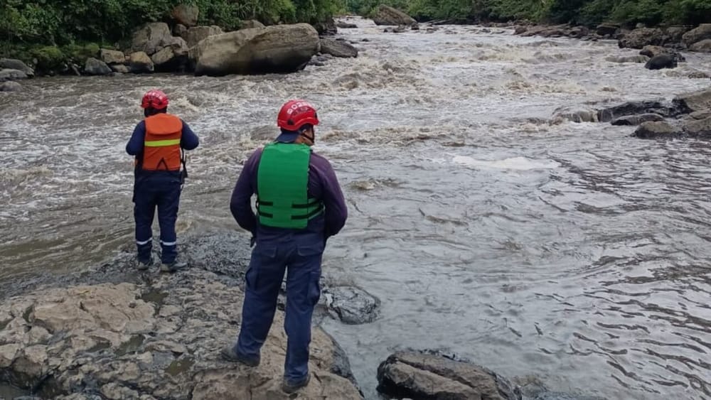 El río La Colorada se llevó la vida de un joven en Santander imagen de la publicación
