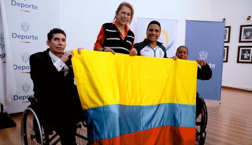 Carlos Daniel Serrano abanderado en Parasuramericanos 2026 imagen de la publicación