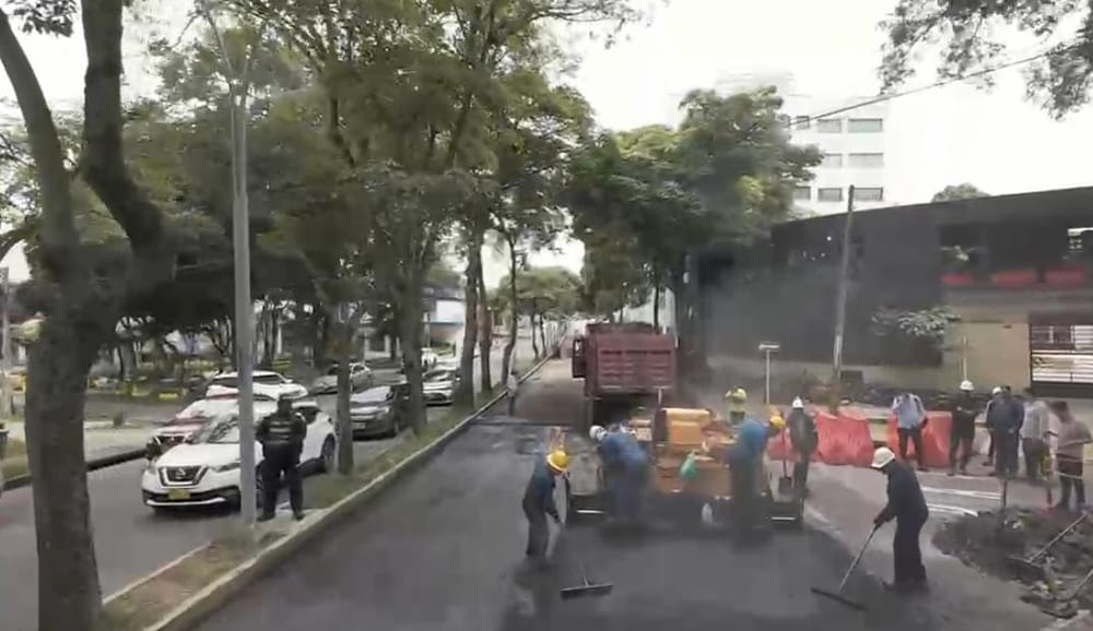 Capa asfáltica de arterias principales es recuperada en Bucaramanga imagen de la publicación