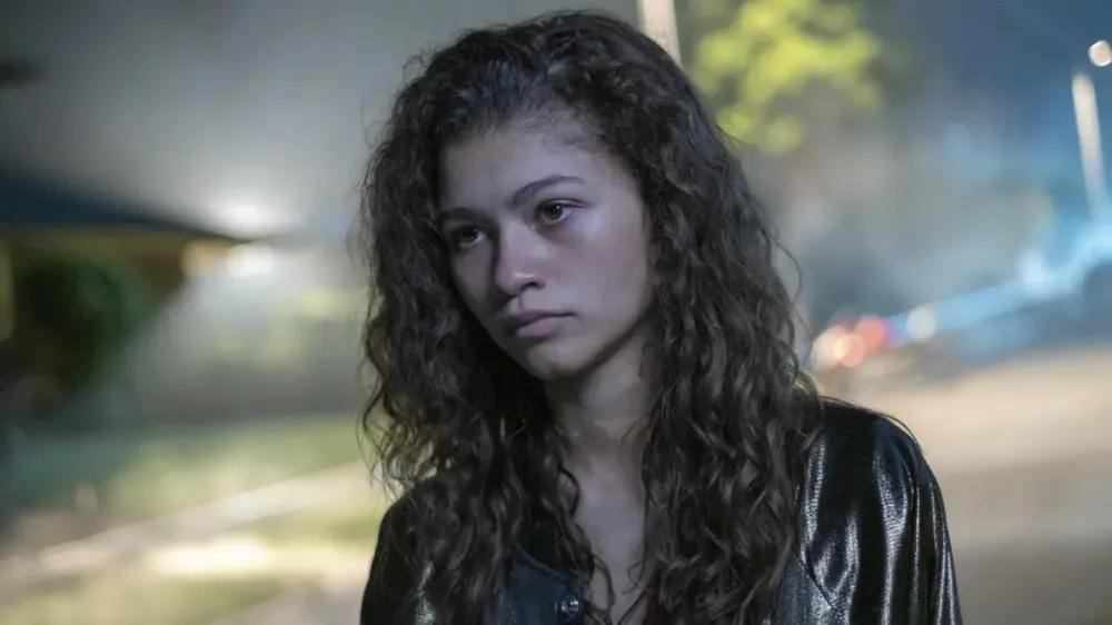Zendaya enfrentó con emoción la muerte de Rue en el final de Euphoria imagen de la publicación