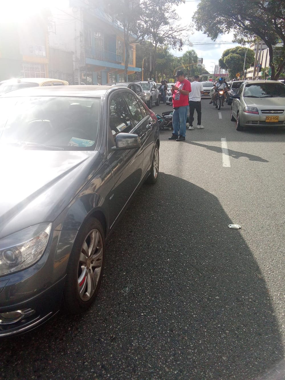 Joven domiciliario resultó herido tras fuerte accidente en la carrera 27 imagen de la publicación