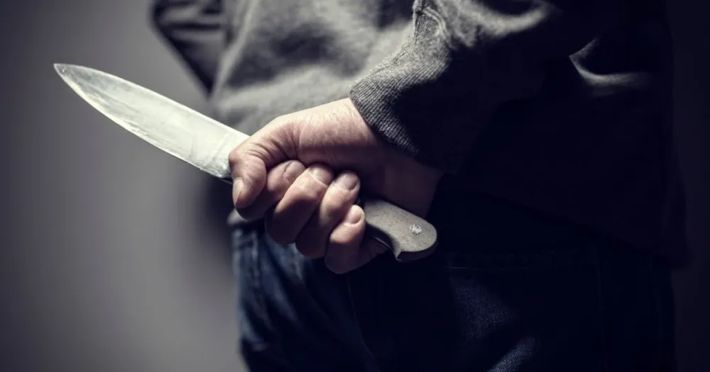 Con cuchillo y antecedentes por irrespeto a la autoridad, cayó agresor de policía en Floridablanca. imagen de la publicación