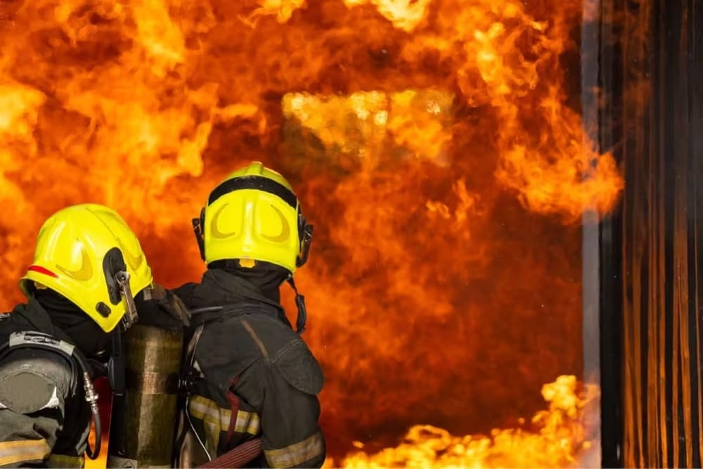 Voraz incendio en carpintería de Bucaramanga deja una persona muerta imagen de la publicación