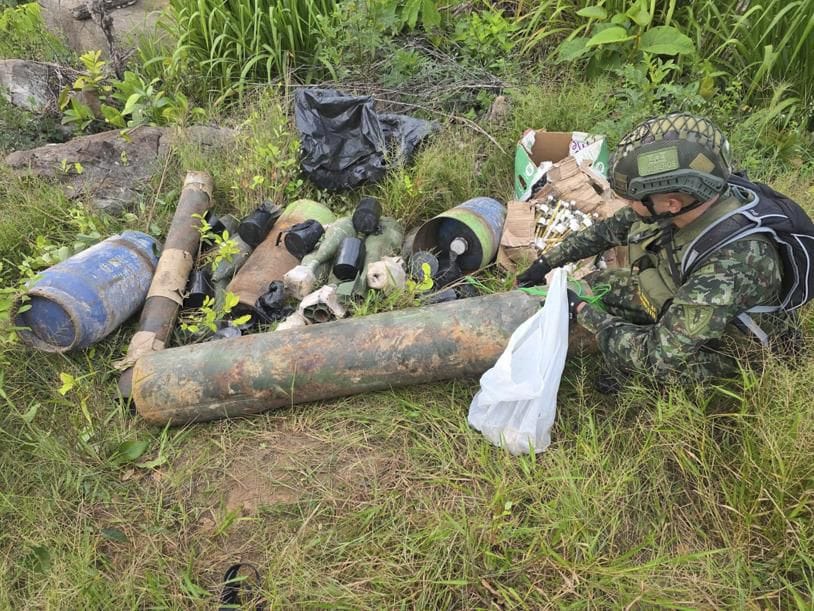 Destruida una tonelada de explosivos del ELN imagen de la publicación