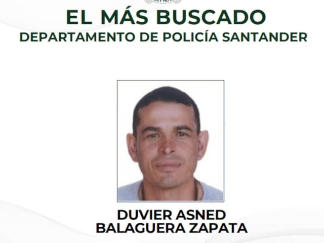 Cayó alias 'Galón', uno de los delincuentes más buscados de Santander por extorsionar comerciantes imagen de la publicación