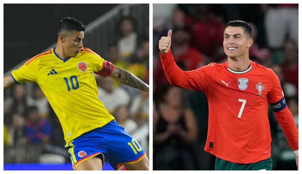 James vs. Cristiano: el reencuentro que paraliza al Mundial imagen de la publicación
