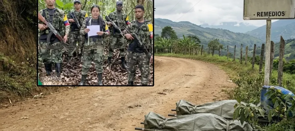 Disidencias se atribuyen la masacre de Remedios y anuncian más ataques en el Nordeste antioqueño imagen de la publicación
