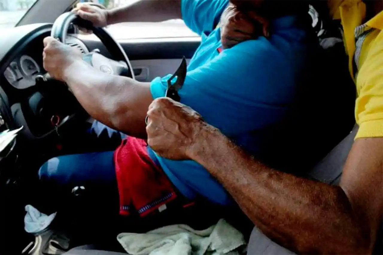 Así fue la captura de presunto ladrón de taxista en Flordablanca imagen de la publicación