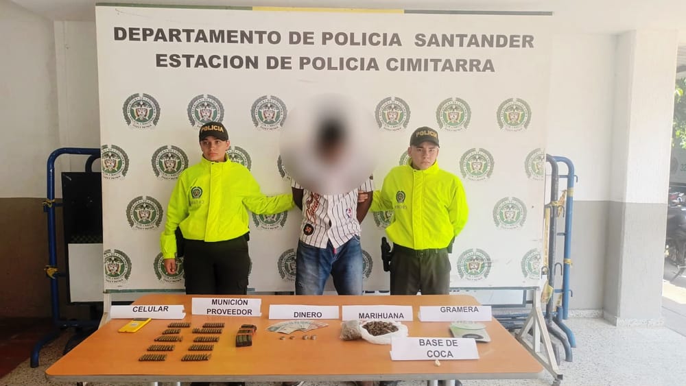 Cayó alias ‘Tatan’: el presunto dinamizador del tráfico de armas y drogas en Landázuri, Santander imagen de la publicación