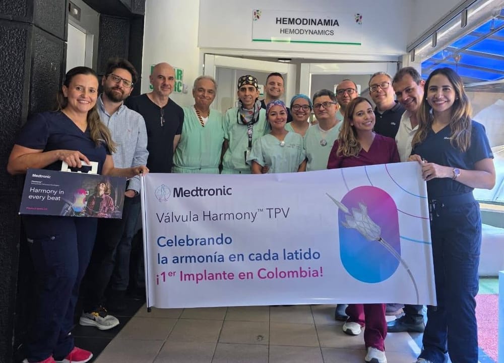 HIC realiza primer implante de válvula pulmonar Harmony imagen de la publicación
