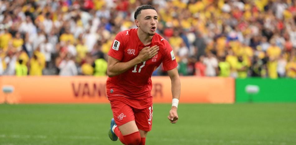 Rubén Vargas, el suizo de raíces dominicanas que lideró la eliminación de Colombia del Mundial imagen de la publicación