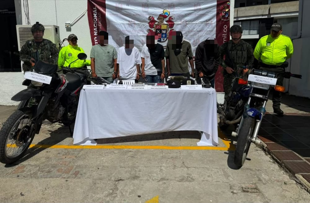 Capturados en allanamiento cinco integrantes de la estructura 33 delincuencial imagen de la publicación