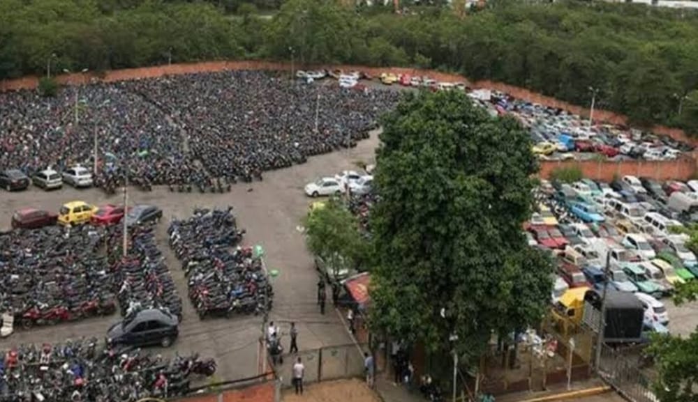 Verbo chatarrizar se pondrá en práctica en Transito de Bucaramanga imagen de la publicación