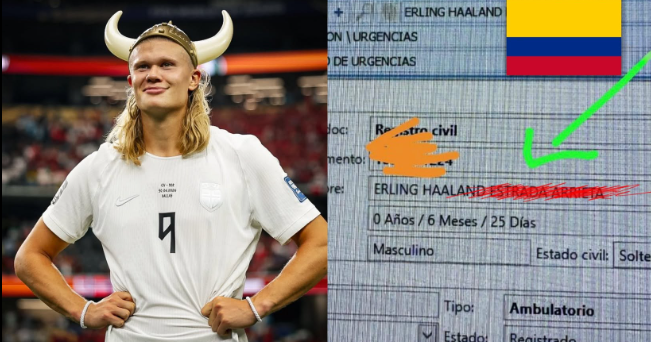 El "Androide" prefiere el suero costeño: nació Erling Haaland en Bolívar imagen de la publicación