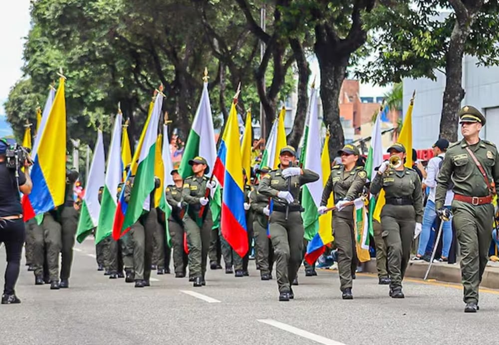 Cierres viales por ensayos y desfile del 20 de julio en Bucaramanga imagen de la publicación