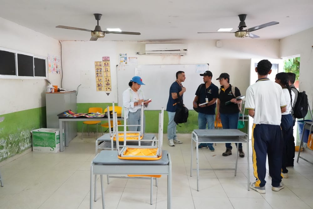 Institución Educativa San Rafael de Chucurí en Barrancabermeja entró a refacciones imagen de la publicación