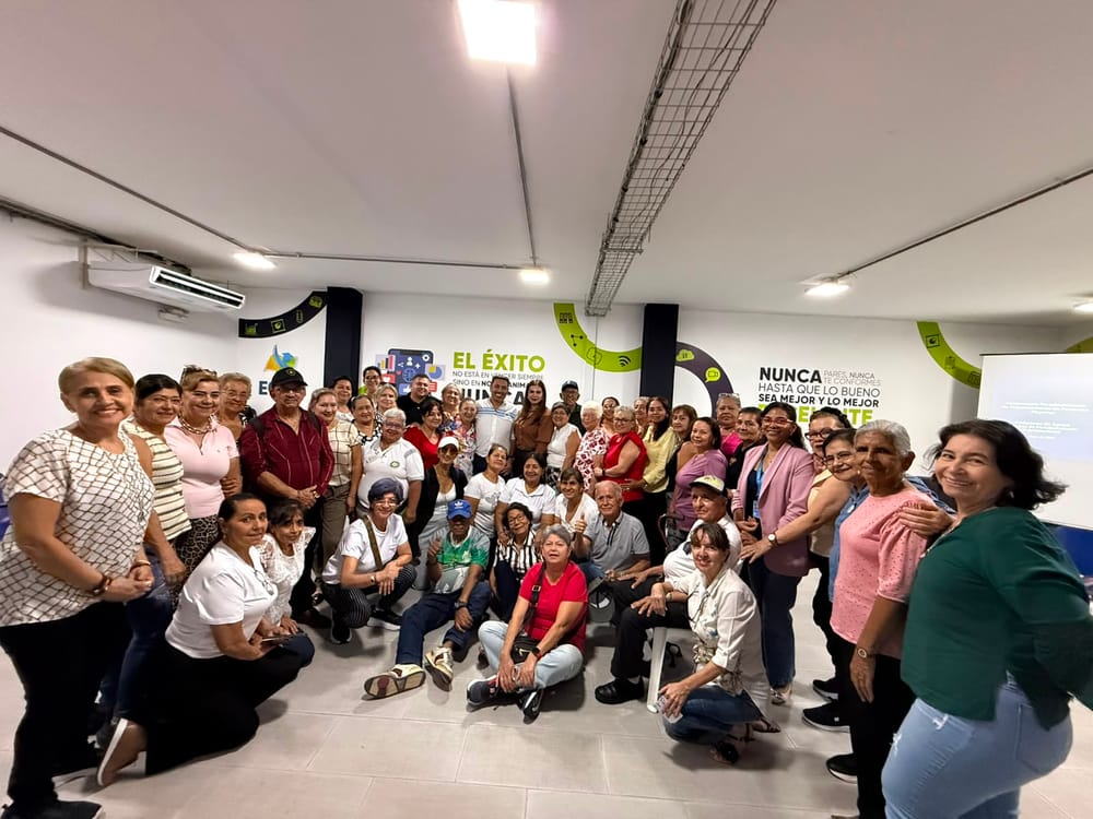 Adultos mayores van a clases de liderazgo en Floridablanca imagen de la publicación