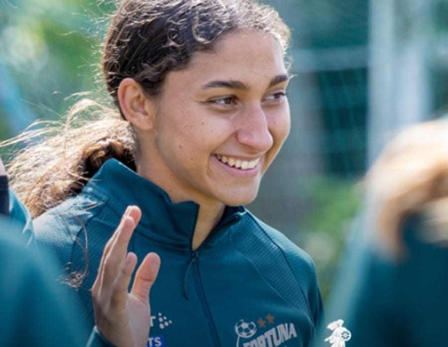 Futbolista santandereana ahora es estrella del Fortuna Hjørring de Dinamarca imagen de la publicación