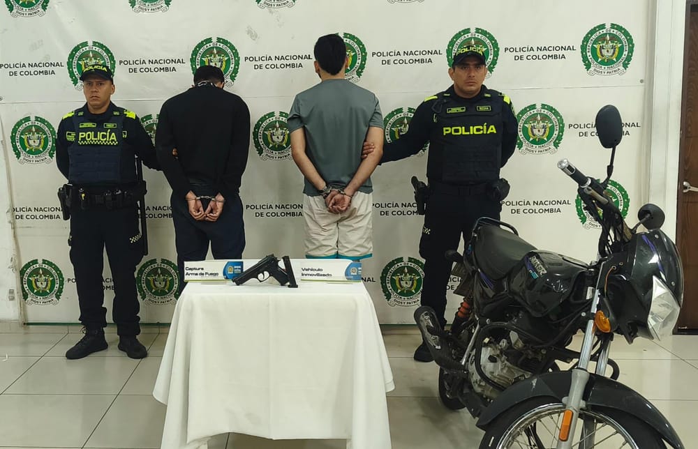 Balearon a tres personas y los capturaron con arma traumática y munición  modificada imagen de la publicación