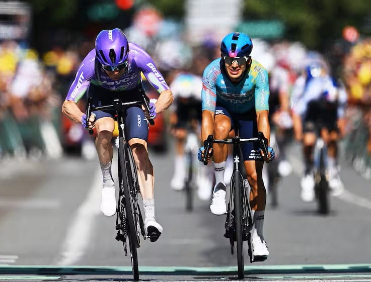 Tejada a centímetros de ganar etapa del Tour imagen de la publicación