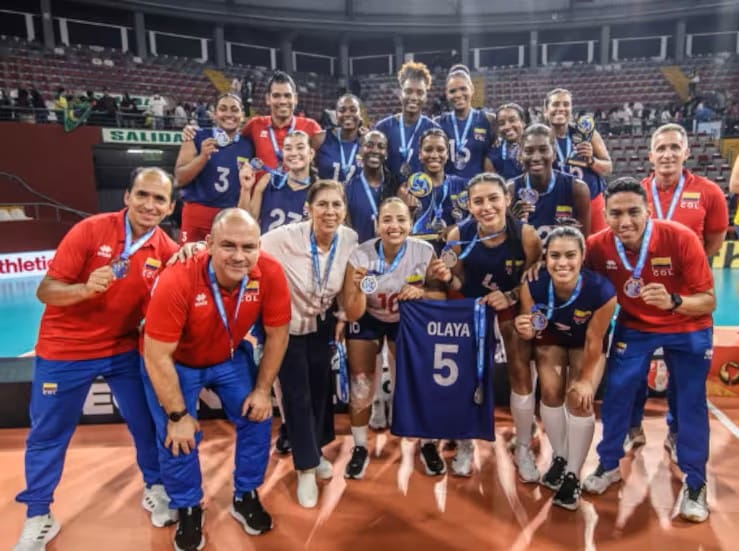 Subtitulo para Colombia en Voleibol imagen de la publicación