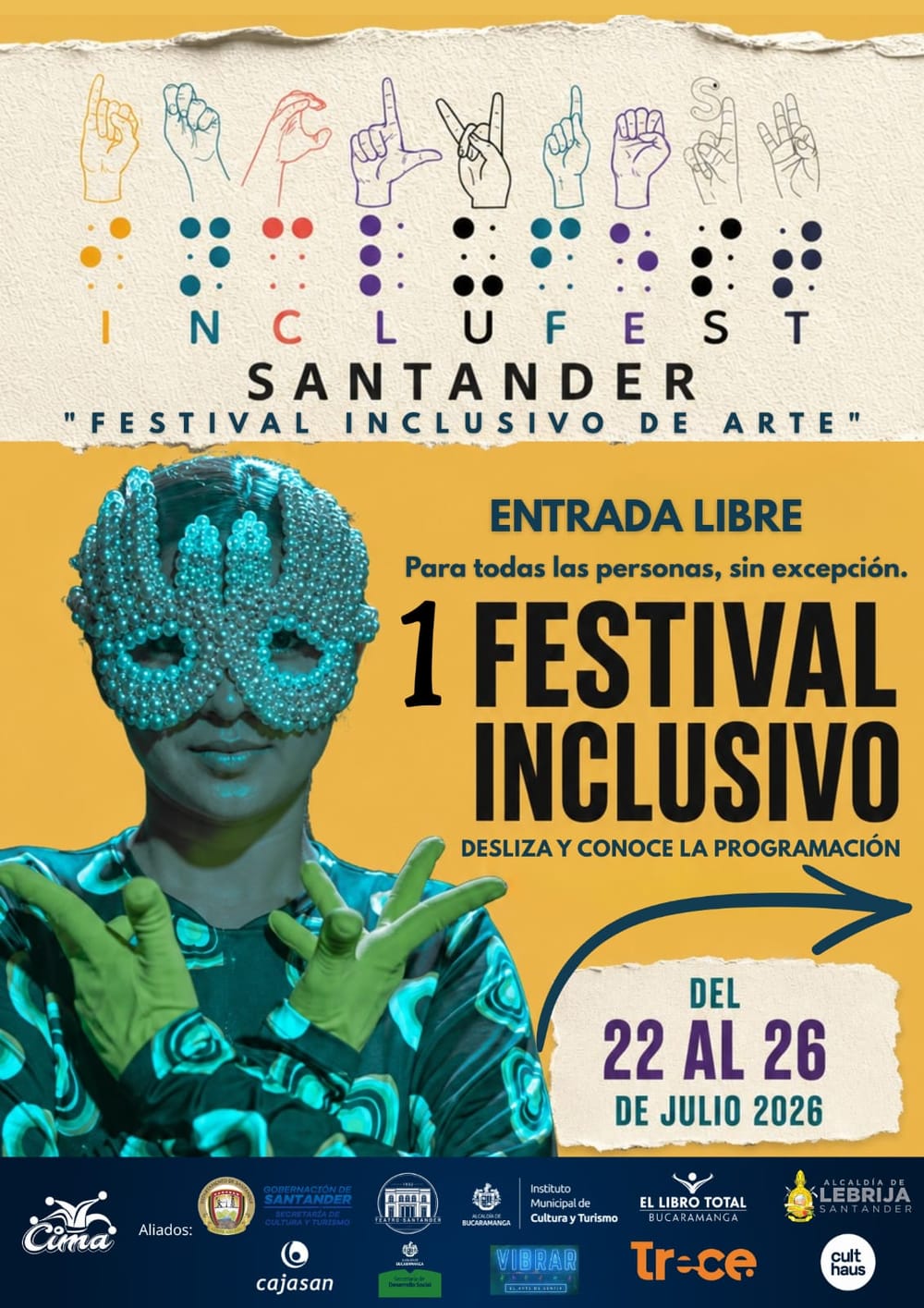 Más de 100 artistas con discapacidad protagonizarán el primer Festival Inclusivo de Santander imagen de la publicación