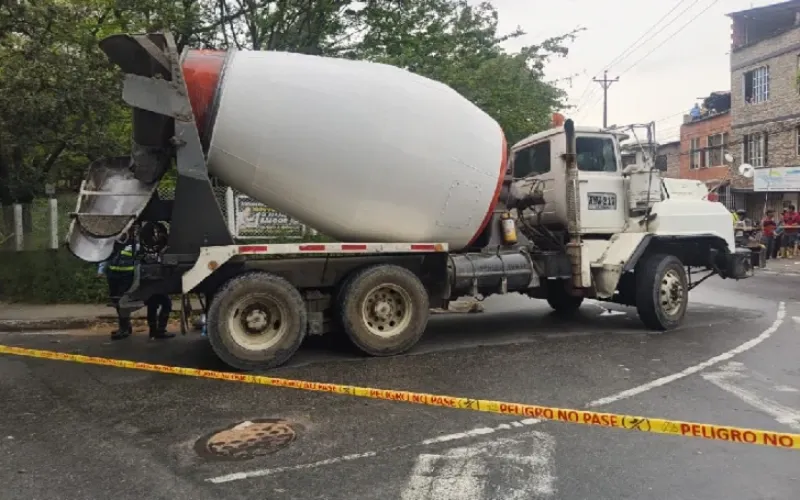 Andrés Felipe Morales, la víctima del trágico accidente con una mezcladora de concreto en Floridablanca imagen de la publicación