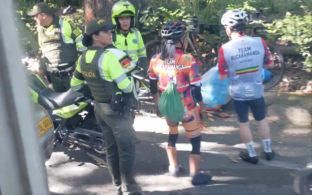 Ciclista falleció mientras pedaleaba en Piedecuesta imagen de la publicación
