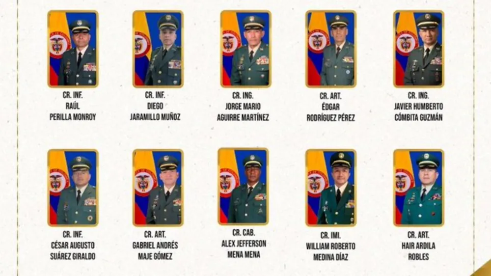 Despedidos de sus cargos 10 coroneles del ejército imagen de la publicación