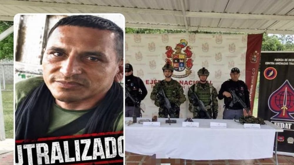 Abatido alias ‘Diamante’, cabecilla del Clan del Golfo en el sur de Bolívar imagen de la publicación