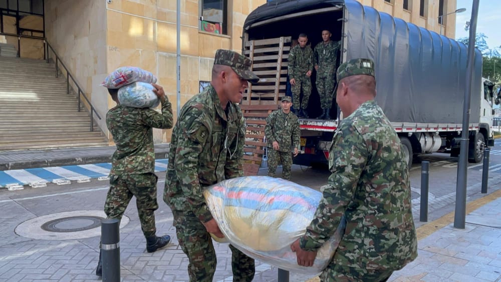 Ocho toneladas de esperanza salen de Bucaramanga rumbo a los afectados por el terremoto en Venezuela imagen de la publicación