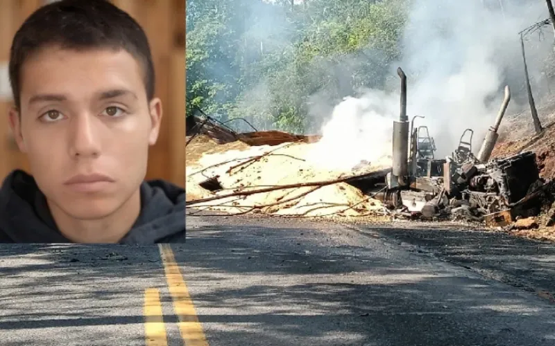 Identifican al joven motociclista fallecido tras ser arrollado por un camión en vía santandereana imagen de la publicación