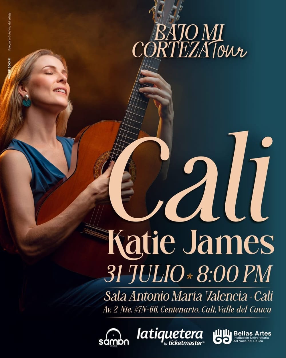 Katie James presentará su gira ‘Bajo mi Corteza Tour’ en Cali imagen de la publicación