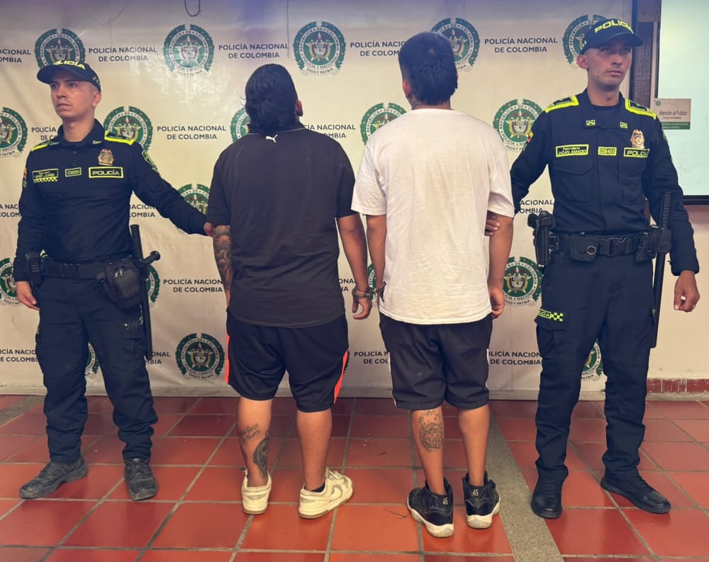 Cayeron dos presuntos sicarios tras homicidio en la vía Lebrija-Girón imagen de la publicación