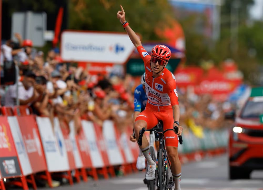 Nada detiene a Tadej Pogacar en la Vuelta a España imagen de la publicación
