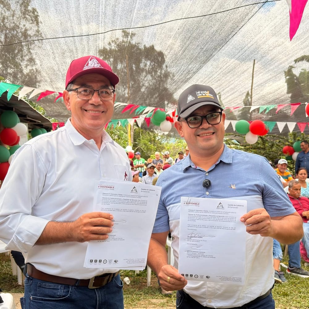 Alianza y firma de Convenio de Cooperación Cafetera imagen de la publicación