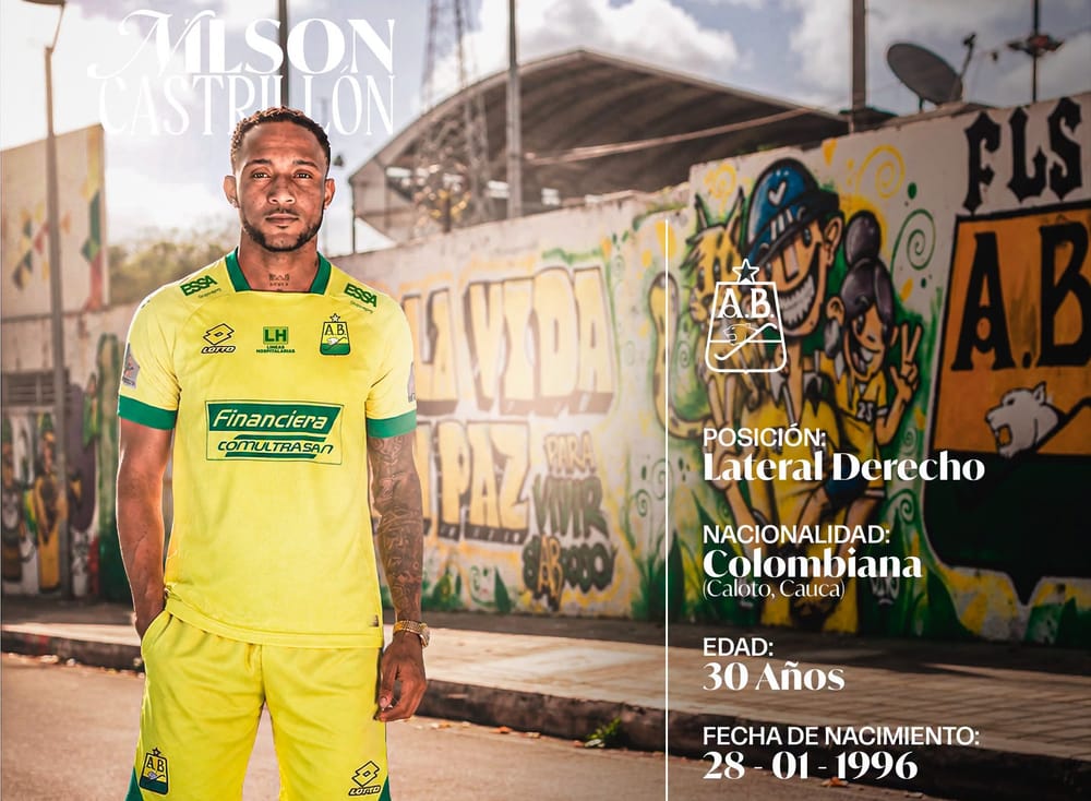 Nilson Castrillón nuevo integrante de Atlético Bucaramanga imagen de la publicación