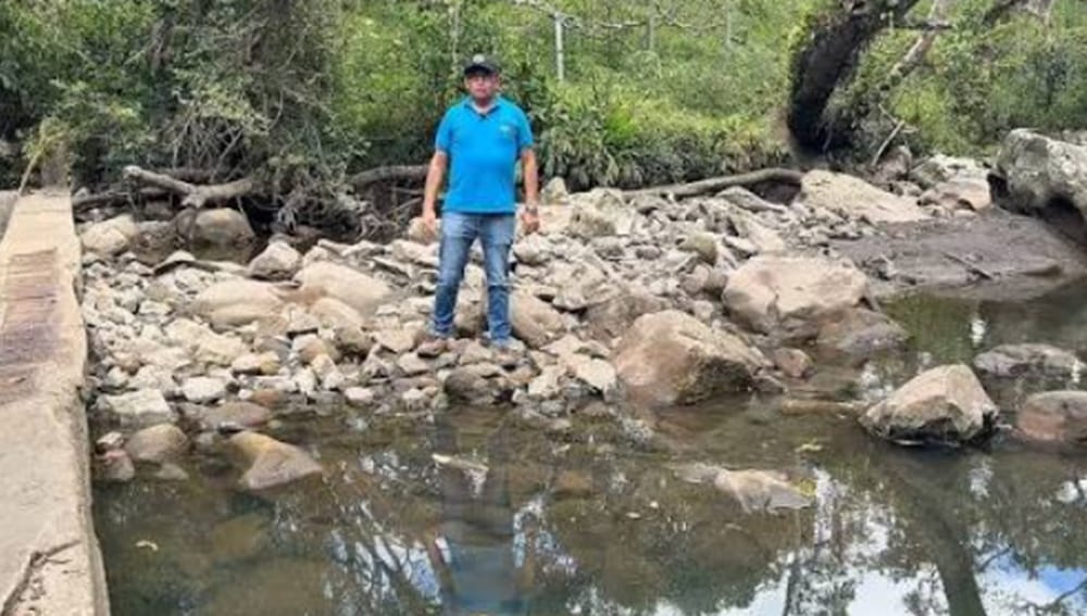 Racionamiento de agua en Barbosa por disminución del caudal en quebrada Semisa imagen de la publicación