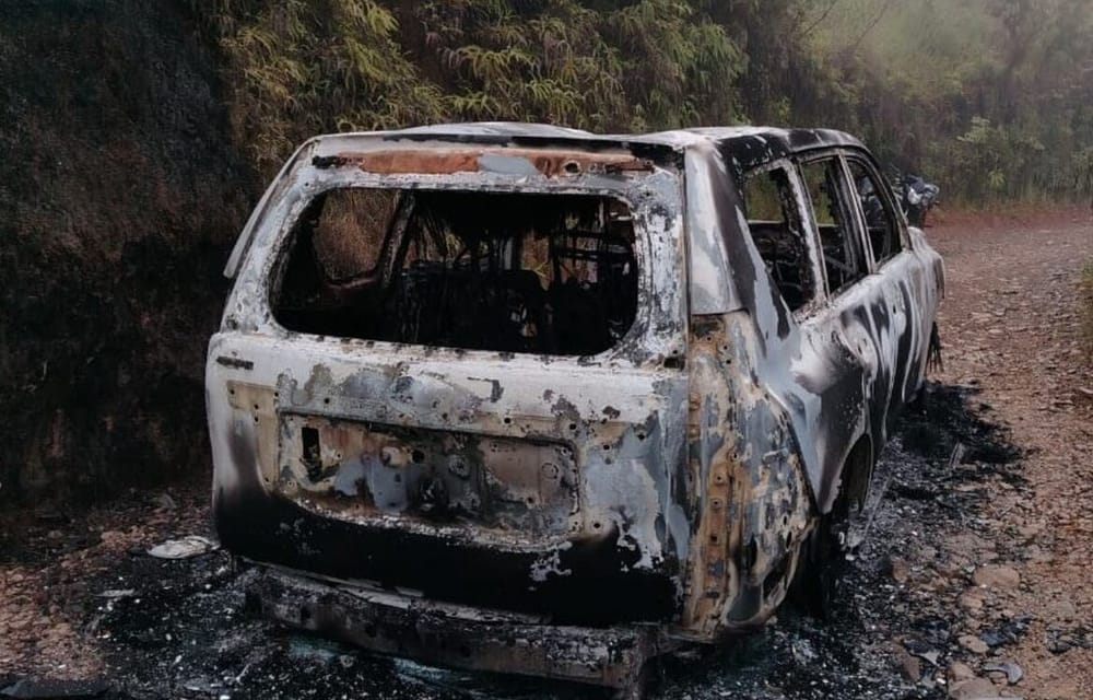 Buscan a un hombre cuyo carro apareció incinerado en Cimitarra imagen de la publicación