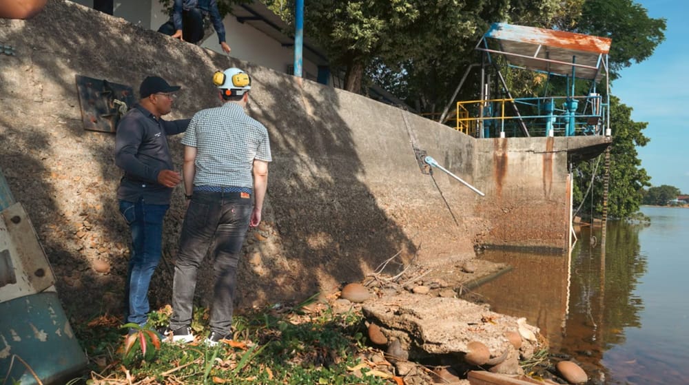 Revisión del sistema de captación del acueducto tras disminución del nivel de la ciénaga San Silvestre imagen de la publicación