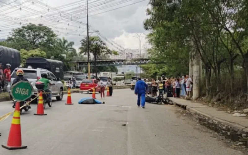 Adulto mayor murió luego de haber sido arrollado por una motocicleta en Girón imagen de la publicación