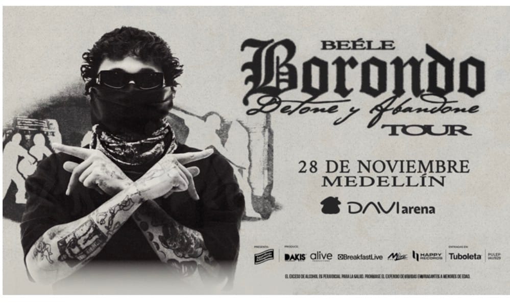 Beéle confirma “Borondo Tour” en Medellín imagen de la publicación