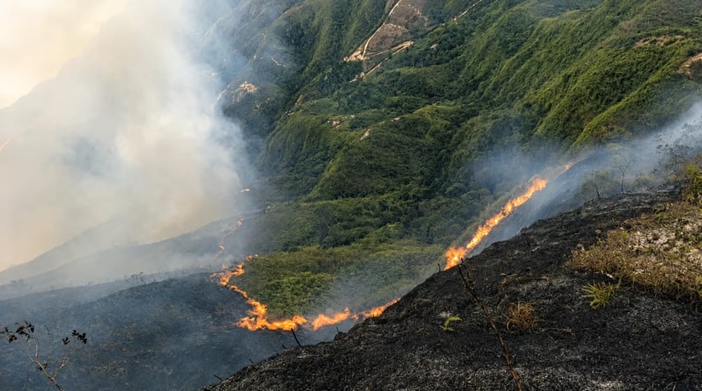 Sequía empieza golpear  a Santander con incendios forestales y racionamiento  escalonado de agua imagen de la publicación