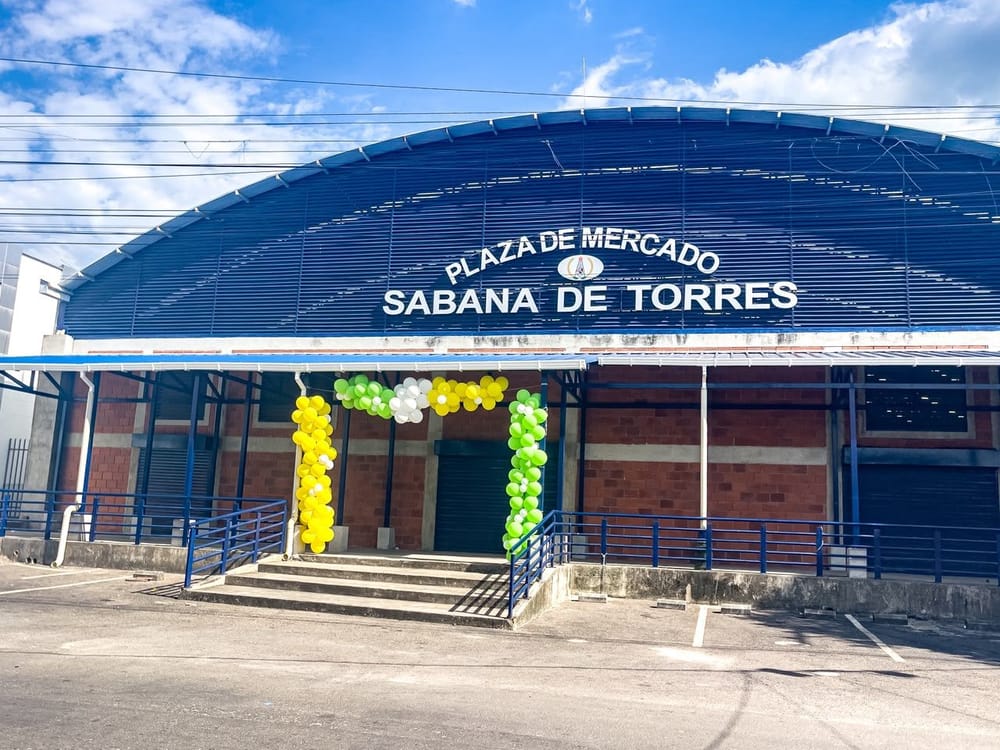 Sabana de Torres cuenta con nueva plaza de mercado imagen de la publicación