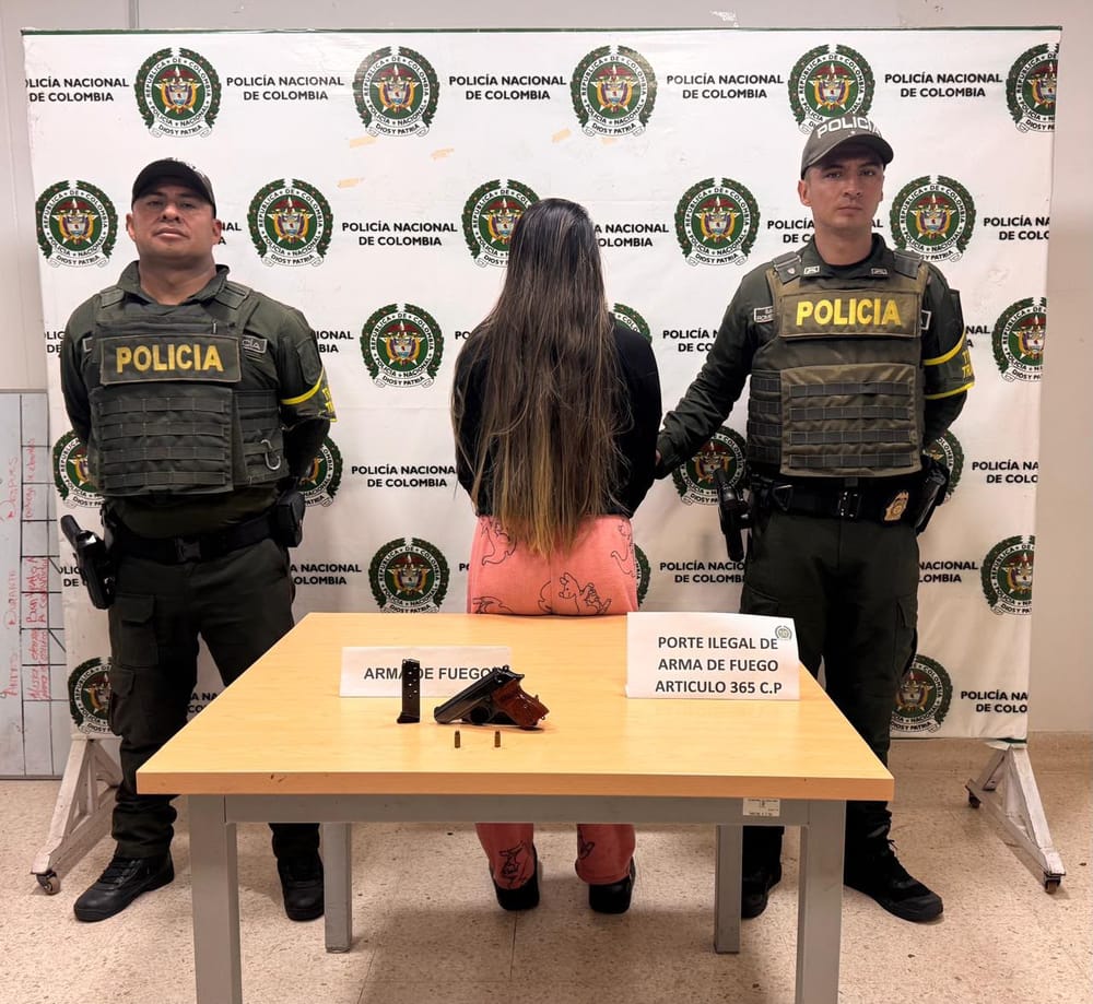 Dos armas que iban rumbo a Bucaramanga fueron frenadas en carreteras de Santander imagen de la publicación