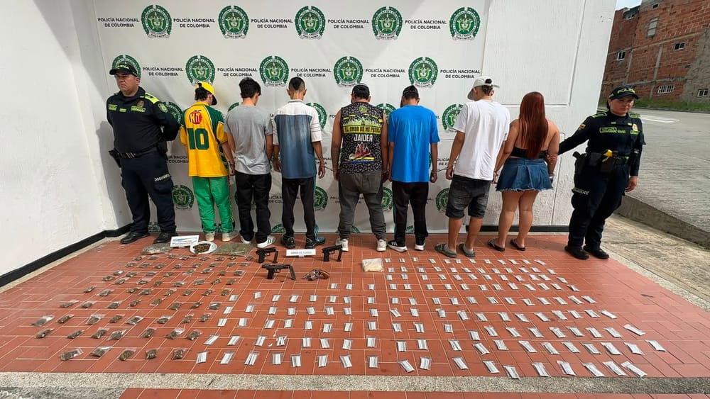Cayeron siete presuntos integrantes de ‘Los del Sur’ en Floridablanca: entre ellos estaría el señalado jefe de sicarios imagen de la publicación