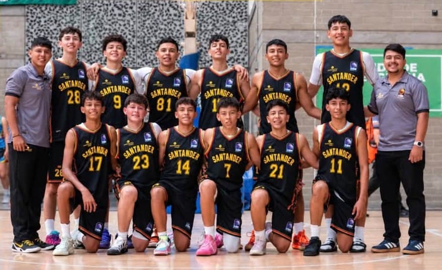 Santander campeón Nacional Interligas de Baloncesto 2026 imagen de la publicación